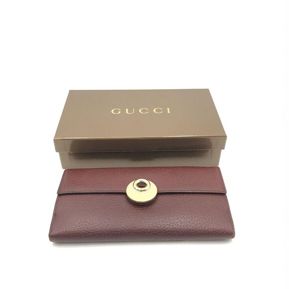 Gucci Eclipse Insignia Leather Women's Wallet (Pre-Owned) - Picture 2 of 6